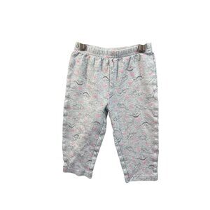 Just One You By Carters Baby Girls‎ 12M Gray Printed Leggings